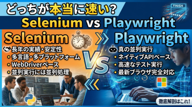 SeleniumとPlaywright、本当に速いのはどっちか。パフォーマンスを徹底解剖する